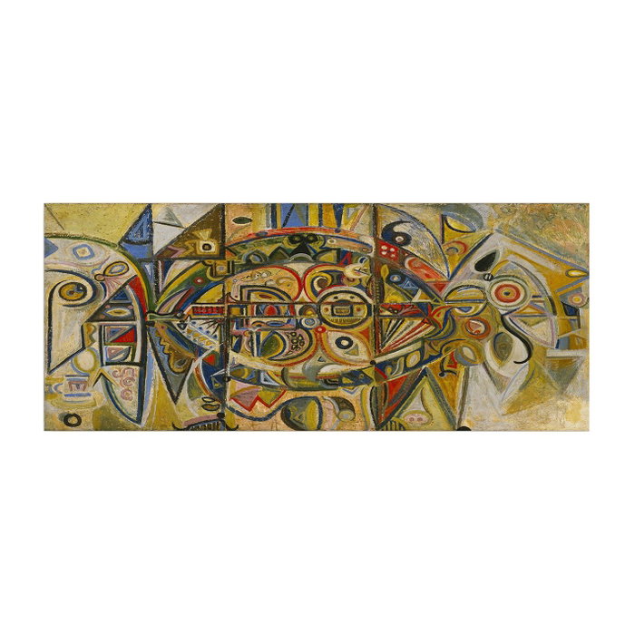 Wallity Lienzo Decorativo Desert de Richard Pousette Dart, 50 x 120 cm